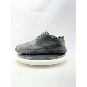 Cole Haan Original Grand Mens Size 11M Black Ultra Wingtip Oxford Shoes C36938